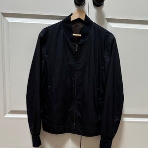 Ermenegildo Zegna. Leggerissimo. Silk and wool. Lightweight bomber